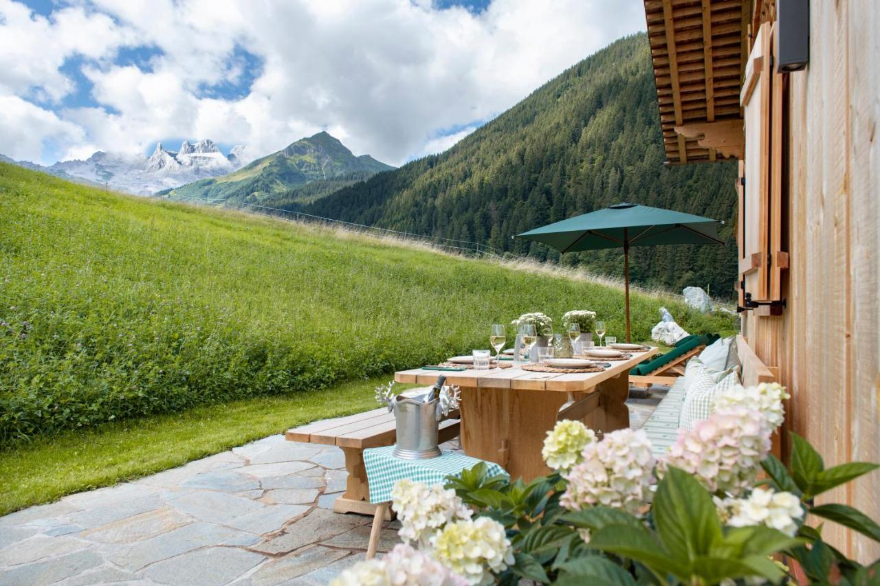 Chalet Berghaus Gauertal Schruns Exterior photo