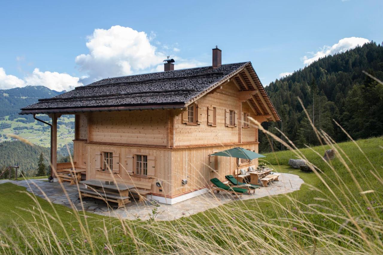 Chalet Berghaus Gauertal Schruns Exterior photo